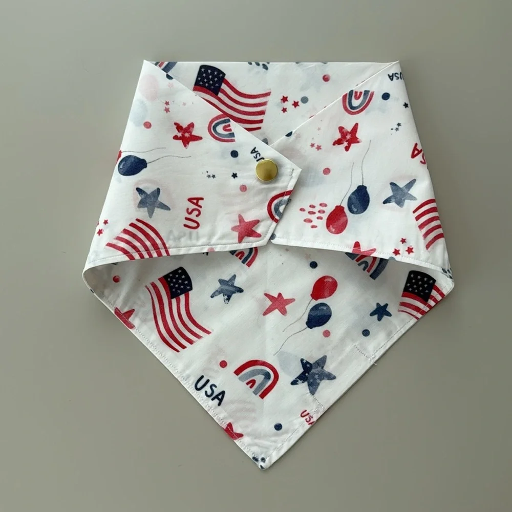 Patriotic Dog Bandana